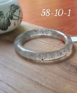 Vòng Thạch Anh Muối tiêu đũa 58x10x1