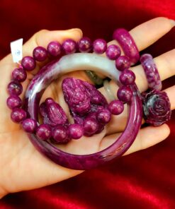 Vòng -Chuỗi-Nhẫn-Mặt Ruby