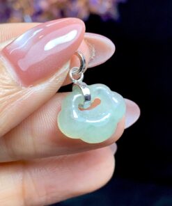 Mẫu mặt dây chuyền khấu bình an Cẩm Thạch